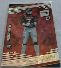 2021 Prestige Football Ronnie Perkins New England Patriots Astral Stars Rookie