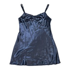 Victoria  s Secret Angels Slip Nightie Nightgown Black Bow Sleepwear Size Small