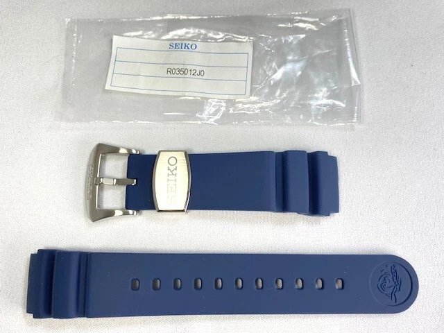 Seiko Blue 20 mm Band Width Wristwatch Bands for sale | eBay