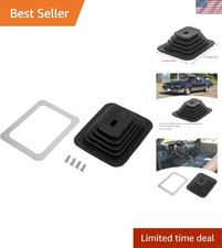 Large Shift Boot Rubber Shifter Boot Gear Panel Dust Cover 5 58in X 6 34in Large Shift Boot Rubber Shifter Boot Gear Panel Dust Cover 5 58in X 6 34in