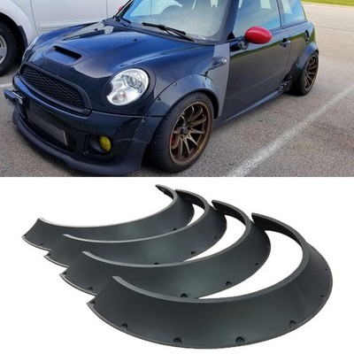 For Mini Cooper R56 4PCS Fender Flares Over Wide Body Kit Wheel Arches ...