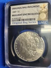 1889 Morgan Bag Fragment Brilliant Uncirculated Condition