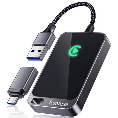 Wireless CarPlay Adapter for Apple iPhone (2024 Upgraded) - Multi-User Seamle...