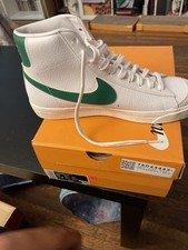 Nike Blazer '77 Vintage Mid Lucid Green White Leather Sneaker