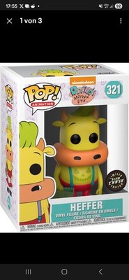 Nickelodeon Rocko's Modern Life - Heffer 321 Limited Glow Chase Edition - Funko 