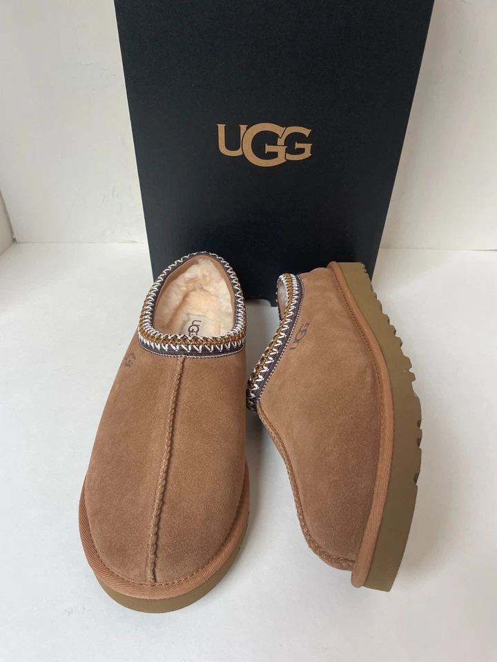 Zapatillas de gamuza castaño UGG Tasman II para hombre Foto 3 de 4