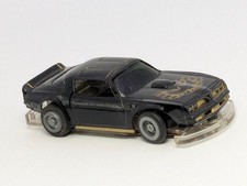 Vintage Tyco HO Smokey/Bandit Black Firebird Trans Am Command Lighted Slot Car