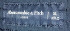 Abercrombie & Fitch Men's Navy Loose Linen-Blend Pull-On Pants XL — photo 3