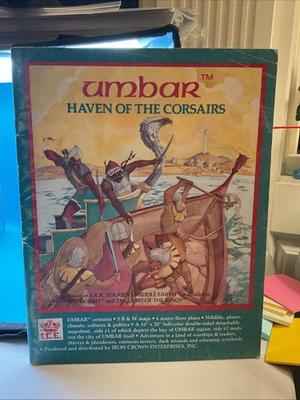 #ad #ad Umbar Haven of the Corsairs Middle Earth RPG MERP 1982 ICE #2400 No Map RARE $38.00