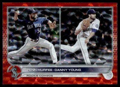 2022 Topps Update Orange Foilborad Danny Young/Penn Murfee 030/299 Seattle