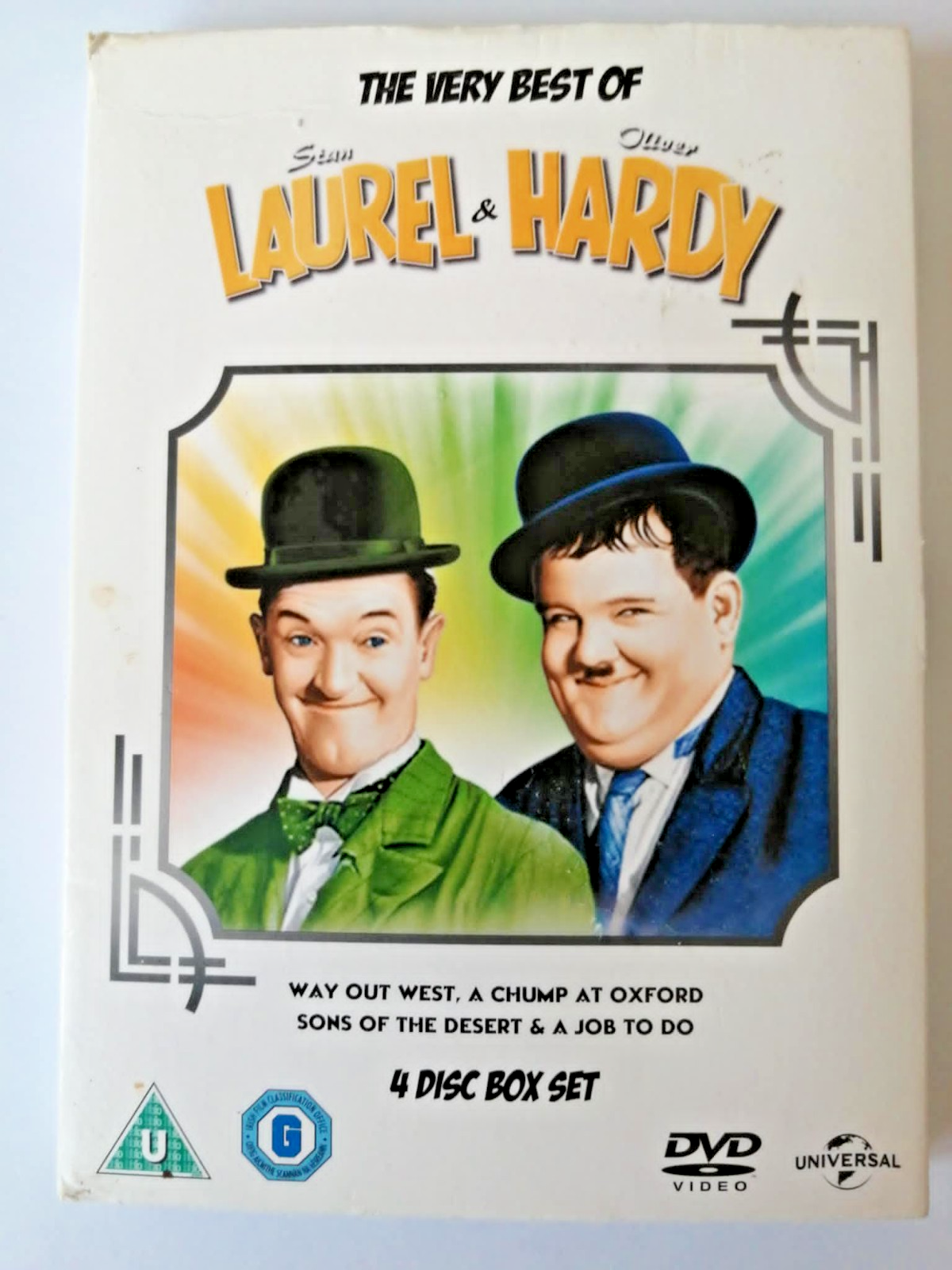 DVD The Very Best of Laurel & Hardy. Movies. Films.   Stan Laurel. Oliver Hardy
