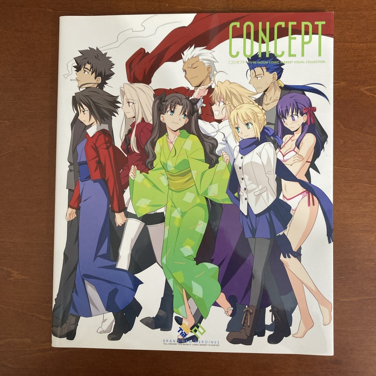CONCEPT TYPE-MOON Visual Collection Art Book Illustration | eBay
