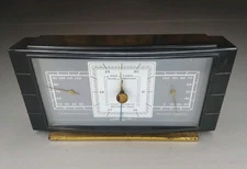 Vintage AirGuide Bakelite Temperature  Relative Humidity Barometer 