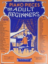 Piano Pieces for Adult Beginner - No. 251 Easy Piano Solo - VERY GOOD