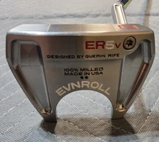 NEAR MINT! Evnroll ER5v 35" R/H Made in USA Putter With Mag Cover & New Grip