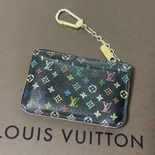 Louis Vuitton Monogram Multicolor Pochette Cles Coin Case M93735 No Box