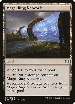 MTG magic 1x Mage-Ring Network (M/NM) Magic Origins