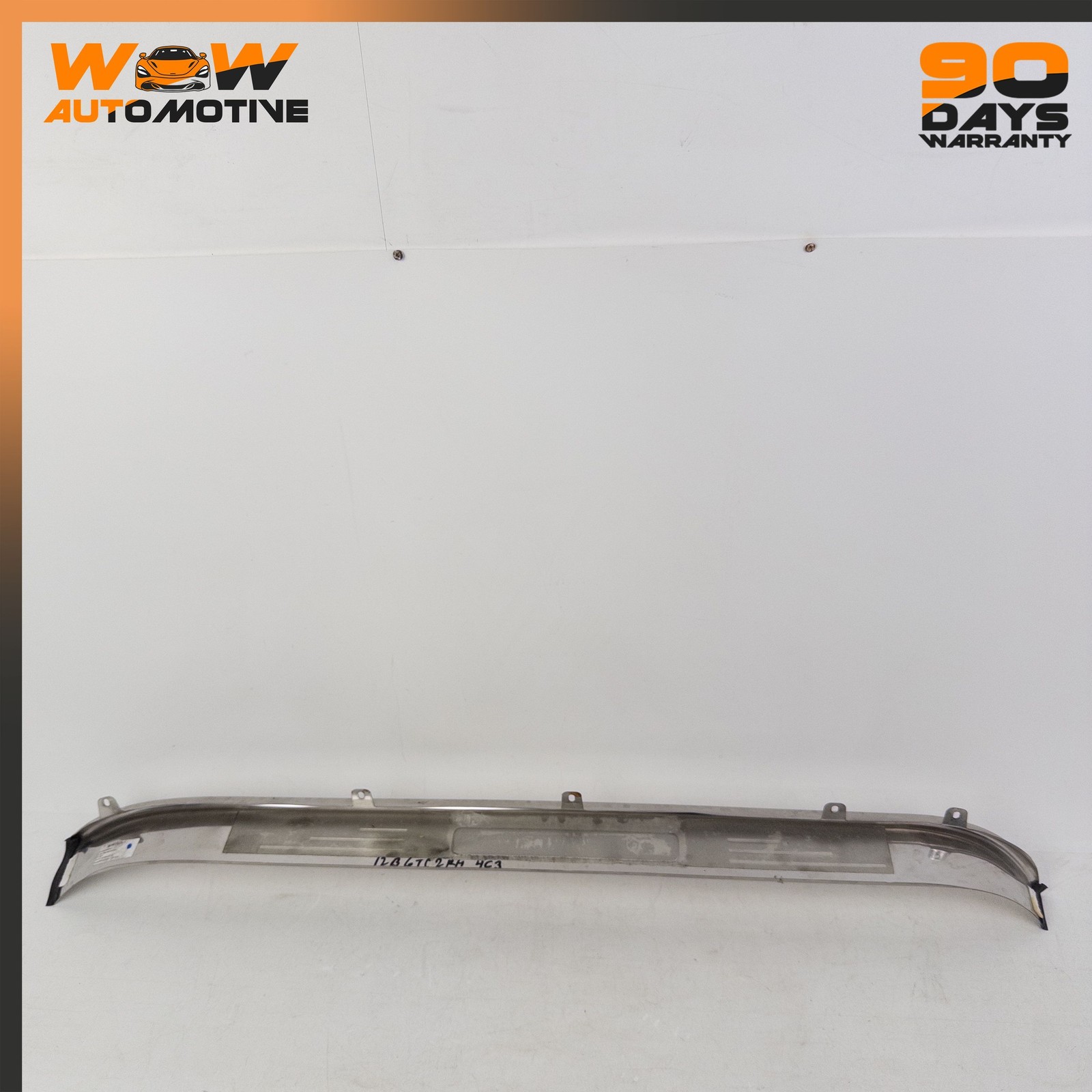 12-17 BENTLEY CONTINENTAL GTC RIGHT PASSENGER SIDE DOOR SILL SCUFF PLATE TRIM OE