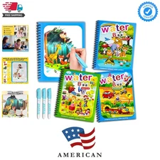 Mess-Free Water Coloring Books for Ages 3-5 - Perfect Birthday Gift Idea