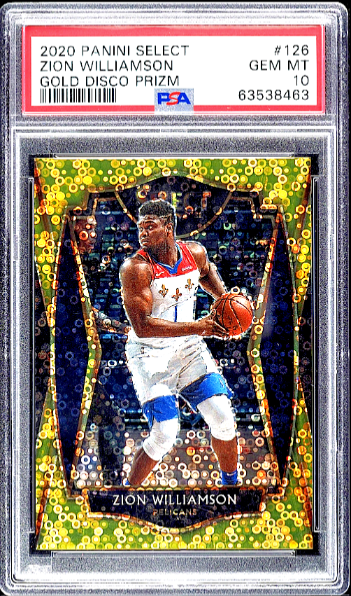 Prizm Disco インサート Zion Williamson PSA 10 Prizm Disco インサート Zion Williamson PSA 10 Zion
