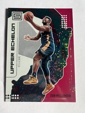 2019-20 Panini Status Upper Echelon Red Rookie RC Zion Williamson #3 Pelicans