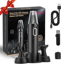 Men Electric Ear Beard Nose Hair Trimmer Eyebrow Mustache Remover Shaver Clipper