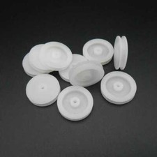 10PCS NEW Plastic Pulley Gear Model Motor Wheels dia.19.6mm Shaft dia.2mm 1.95MM