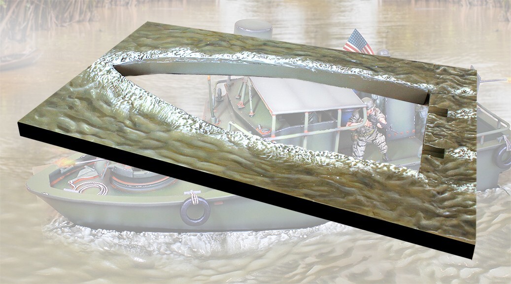 COLLECTORS SHOWCASE VIETNAM WAR CS01152 APOCALYPSE NOW PATROL BOAT
