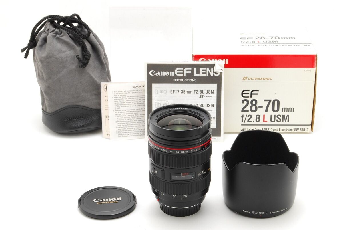 MINT w/BOX 】Canon EF 28-70mm f/2.8L USM ULTRASONIC Zoom MINT w/BOX 】Canon EF 28-70mm f/2.8L USM ULTRASONIC Zoom