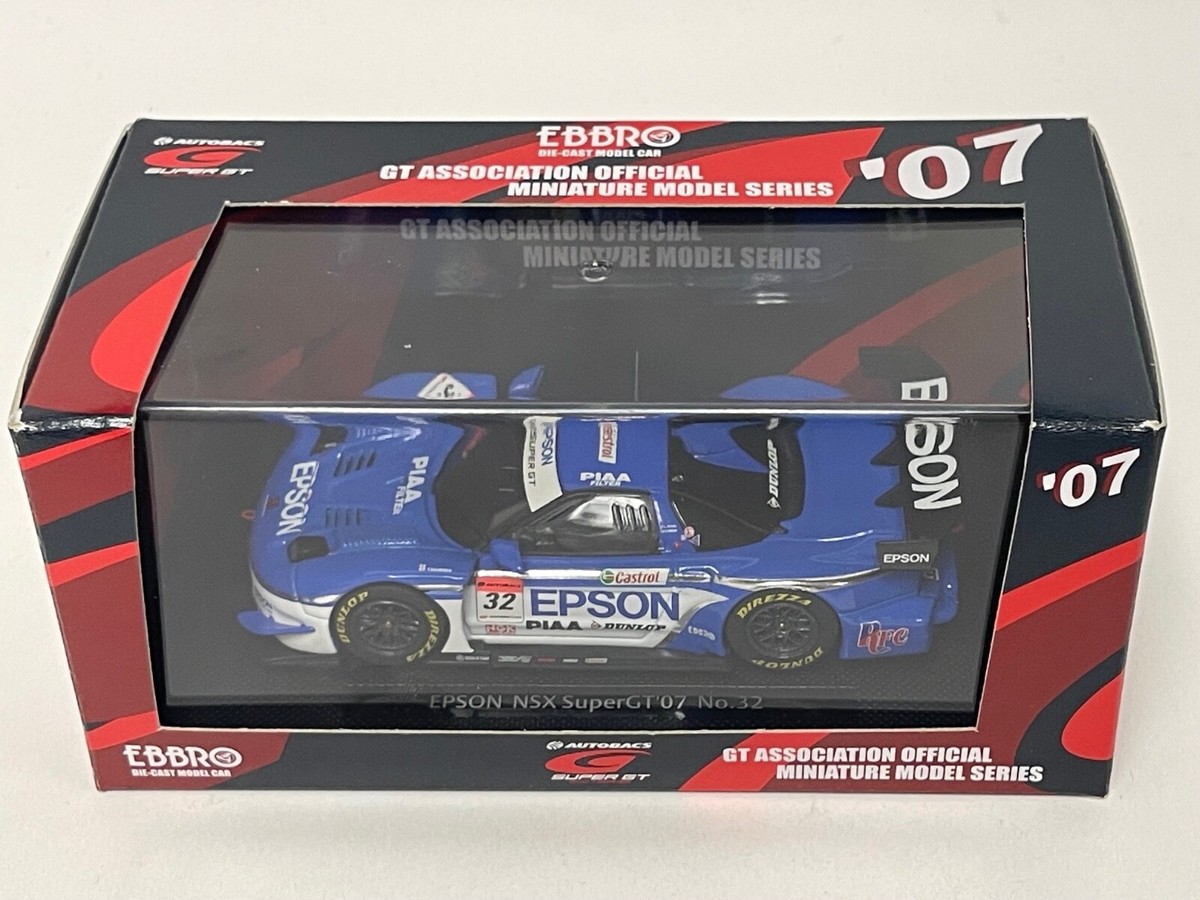 1/43 Ebbro Epson Honda NSX JGTC 2007 car #32 #919 CS1003 | eBay