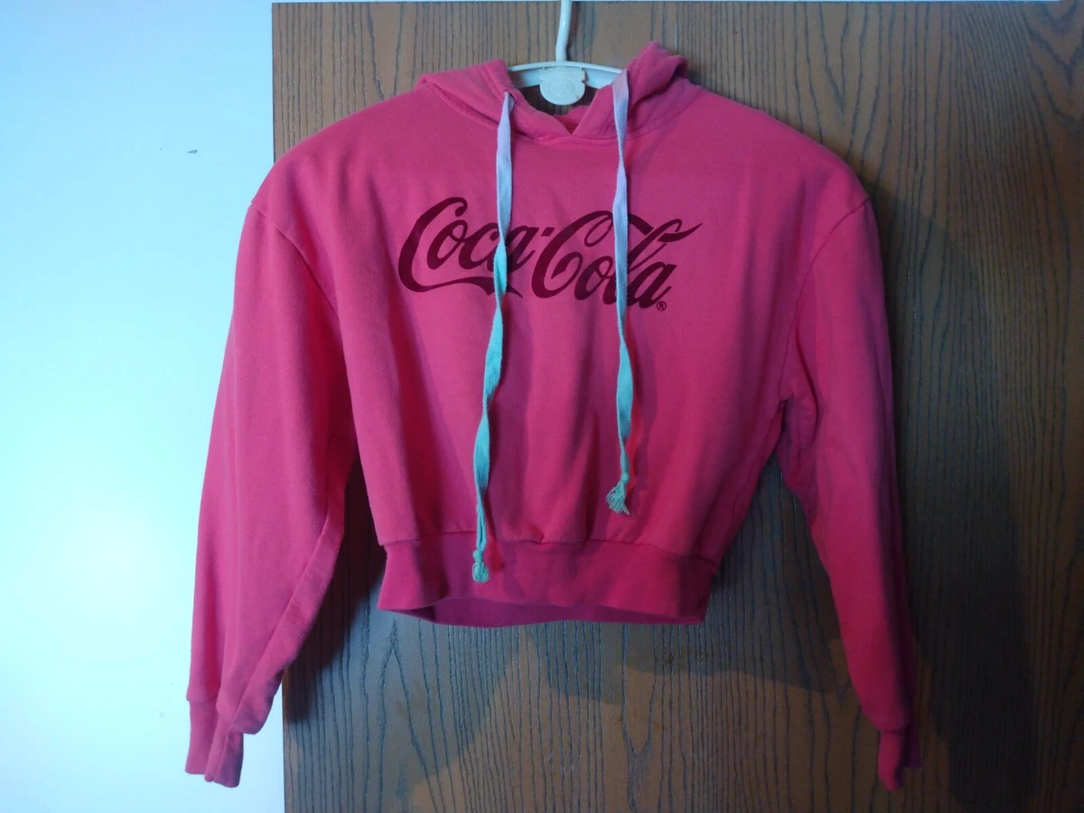Pink coca cola hoodie cheap