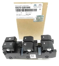 Genuine Power Window Main Switch 93570G20104X for Hyundai Ioniq ⭐Low Price⭐