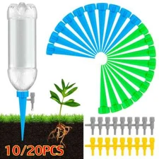 10/20pcs Garden Plant Automatic Self Watering Spikes Stakes Valve Waterer Device