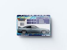 Tuner Card R33 GTR V-Spec Design | Credit Card Sticker | Small Chip | Credit Car