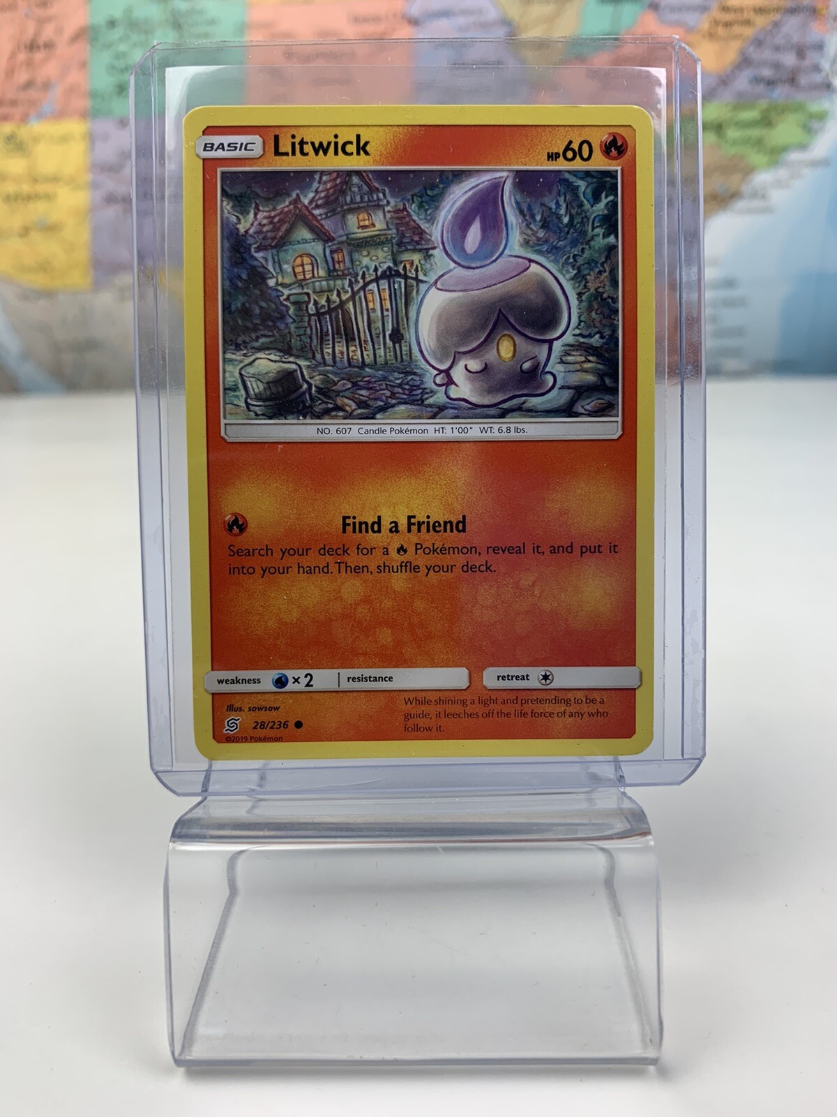 Litwick 28/236 Basic Fire Type 2019 Common Pokemon Card | SHIPS SAME DAY