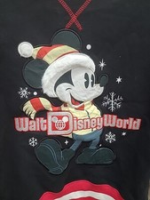 Christmas Walt Disney World Mickey Mouse Holiday Winter Sweatshirt nwt kids med
