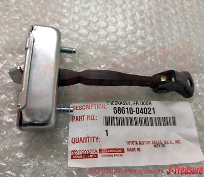 TOYOTA TACOMA GRN2## 05-16 Genuine Front Door Check Assy RH LH
