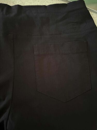 THE ARK Black Long Capri Pants -Size L/14-16 - Picture 3 of 5