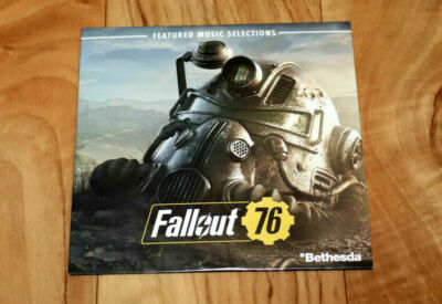 Fallout 76 Featured Music Selections Soundtrack CD Promo Rare PS4