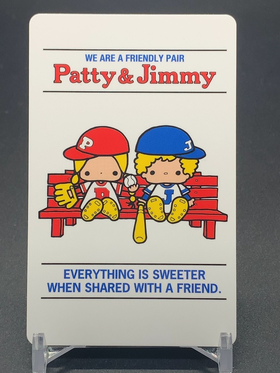 Patty and Jimmy Sanrio Characters Card 2022 Japanese | eBay
