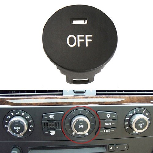 Sleek OFF Button Knob Cover for 5' E60 E63 E64 Perfect Replacement - Picture 6 of 11