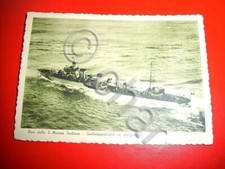 Cartolina Navi della Marina - Cacciatorpediniere 1940.