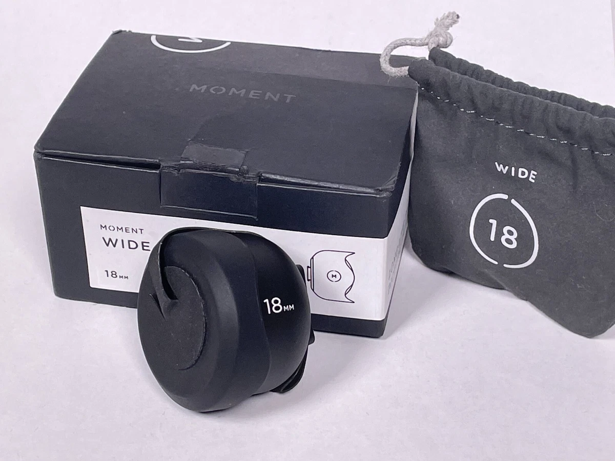 Moment Smartphone Wide Angle 18mm Lens V2 w/ Pouch | eBay