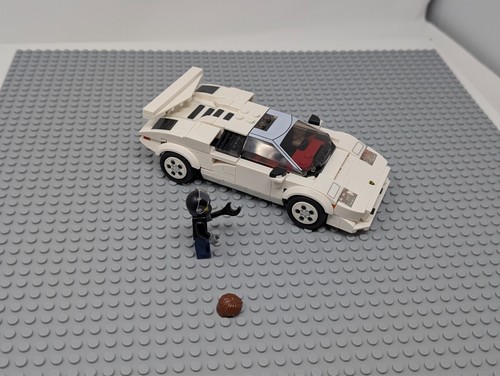 Lamborghini Countach, Lego SPEED CHAMPIONS set 76908, 2022, No Box or Manual - 第 3/12 張圖片