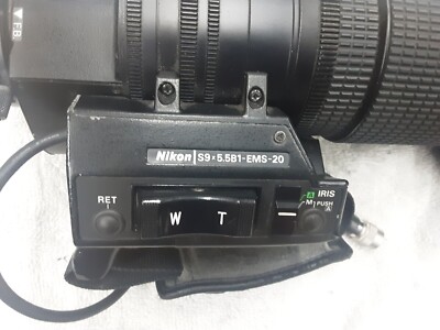 Nikon S9X5.5B1-EMS-20 Wide angle Lens 5.5-49.5 1:1.7 2X Extender
