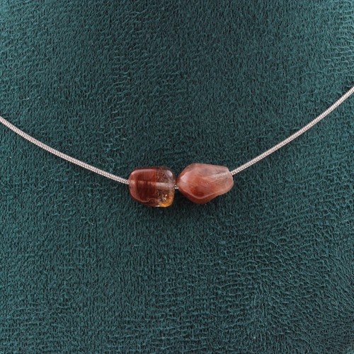 Collana girocollo di quarzo rosa | AMetis® Gioielli Collana girocollo di quarzo rosa | AMetis® Gioielli