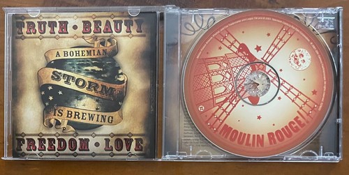 MOULIN ROUGE 2001 - MUSIC FROM THE FILM'S SOUNDTRACK - CD ALBUM - FREE POST - Picture 2 of 4