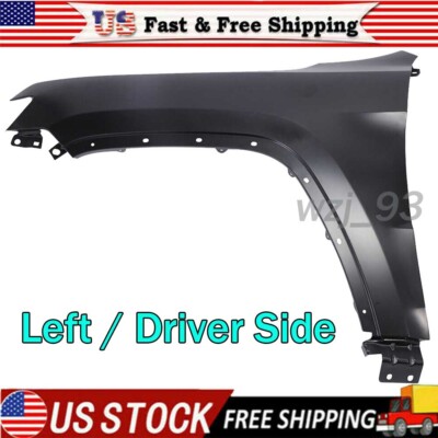 Fender Front Driver Side Primed Steel For 2011-2022 Jeep Grand Cherokee