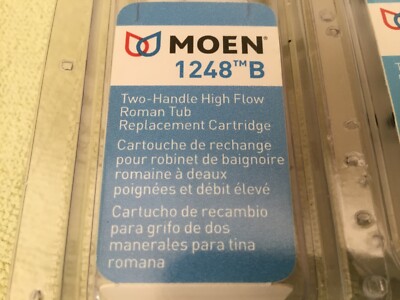 Moen Genuine 1248B Two Handle High Flow Roman Tub Replacement Cartridge