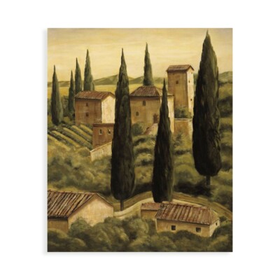 Leinwanddruck auf Papier Poster oder Gemälde Moretti Maurizio Tuscan Hillside II